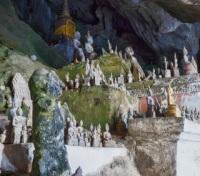 The Buddhas in Pak Ou Caves